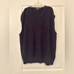 Nautica Navy Sweater Vest